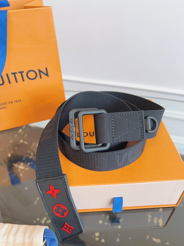 ルイヴィトンベルト角部分ディテール